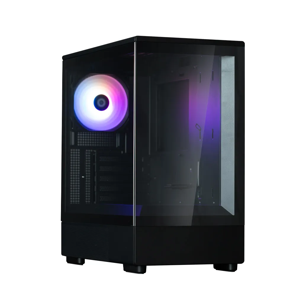 mobilux-p10-black Zalman P10 BLACK Micro-ATX Mini Tower