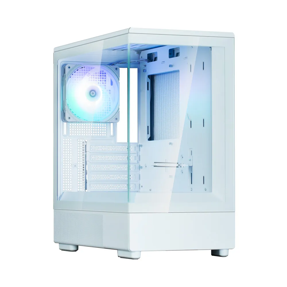 mobilux-p10-white Zalman P10 WHITE Micro-ATX Mini Tower