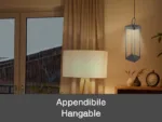 Beper P207ILI100 Rechargeable Lantern Black