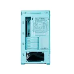 Zalman P30 V2, mATX Mini Tower PC Case, 3 x 120mm ARGB Fans, Mint