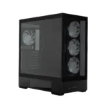 Zalman P40 DS, ATX Mid Tower PC Case, 4 x 120mm ARGB Fans, Black
