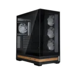 Zalman P40 NAMU, ATX Mid Tower PC Case, 4  x 120mm ARGB Fans, Black