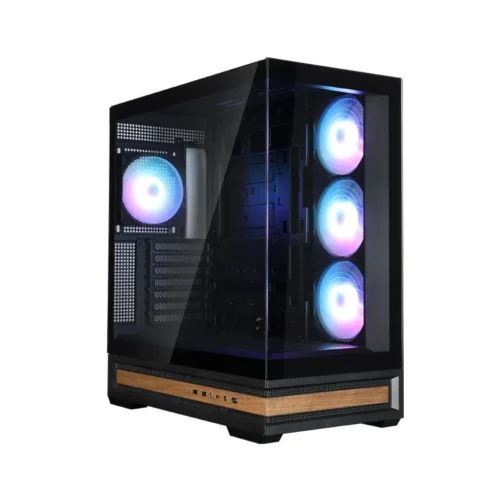 Zalman P40 NAMU, ATX Mid Tower PC Case, 4  x 120mm ARGB Fans, Black