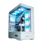 Zalman P50 DS  White, ARGB Fan x4