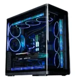 Zalman P60, ATX Mid Tower PC Case, 5 x 120mm ARGB Fans, Black