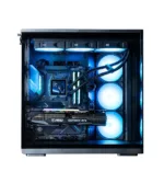 Zalman P60, ATX Mid Tower PC Case, 5 x 120mm ARGB Fans, Black