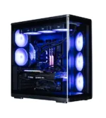 Zalman P60, ATX Mid Tower PC Case, 5 x 120mm ARGB Fans, Black