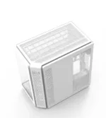 Zalman P60, ATX Mid Tower PC Case, 5 x 120mm ARGB Fans, White