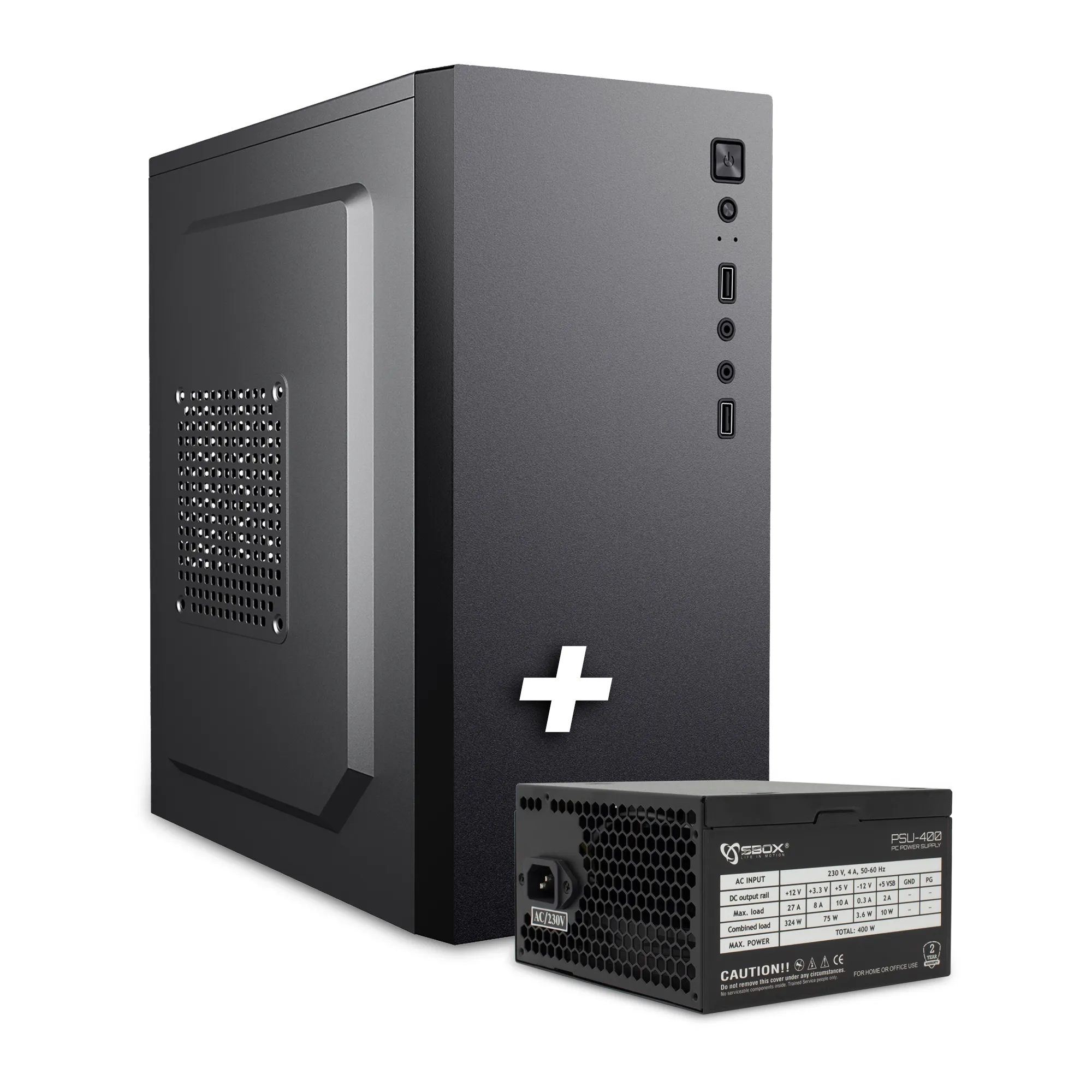 mobilux-pcc-12-psu-400 Sbox PCC-12 MicroATX + PSU-400