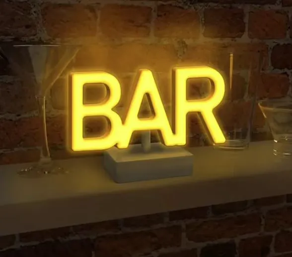 mobilux-pp12603 Paladone Bar LED Neon Standing Light