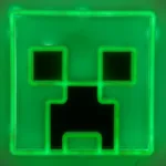 Paladone Minecraft Creeper Wall Mountable LED Neon Light