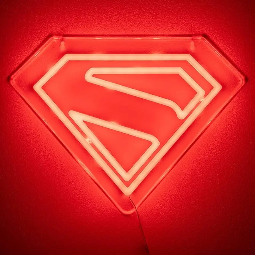 mobilux-pp14478smtvn Paladone Marvel Superman Wall Mountable LED Neon Light