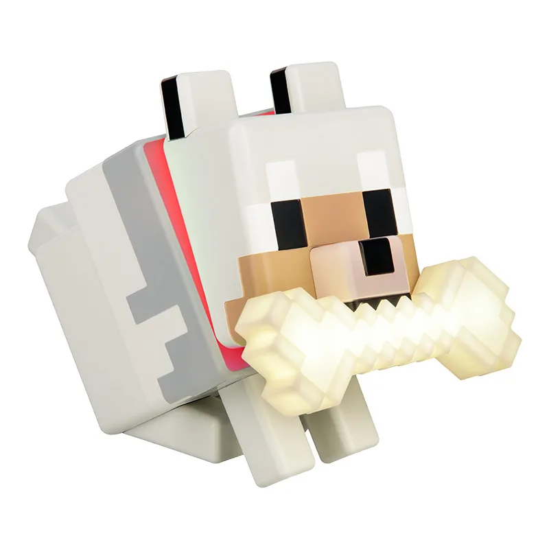 mobilux-pp14761mcf Paladone Minecraft Wolf GloBuddies Light