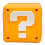 Paladone Question Block SquishyGlo Light Rechargeable