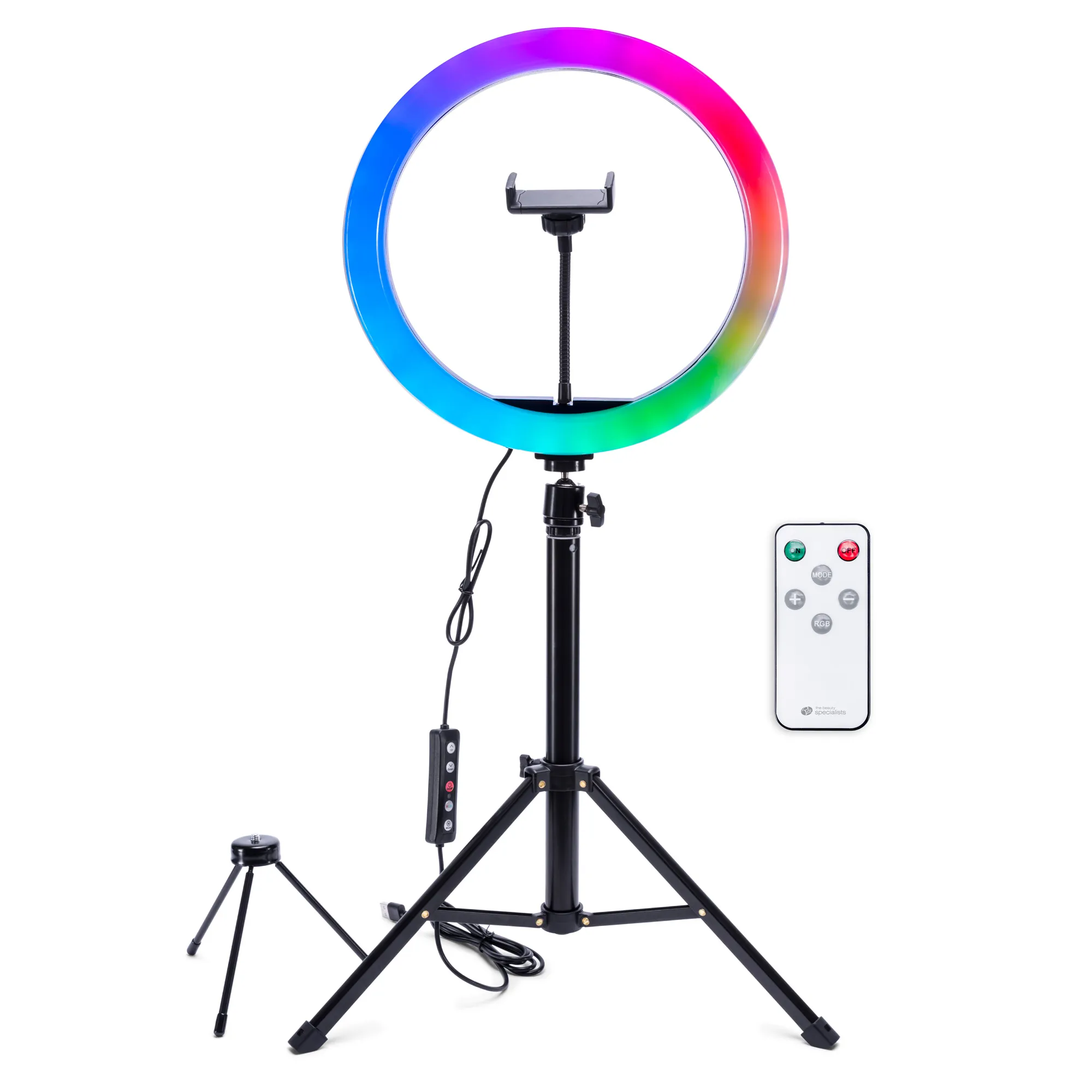 mobilux-rl12-eu-14 Rio RL12-EU/1,4 30cm Studio RGB Beauty Ring Light