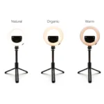 Rio RLRC-EU/1,3 15 cm Glamour Glow Beauty & Vlogging Ring Light