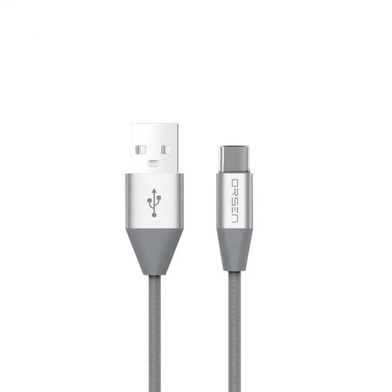mobilux-s33 Orsen S33 Type-C Data Cable 2.1A 1.2m grey