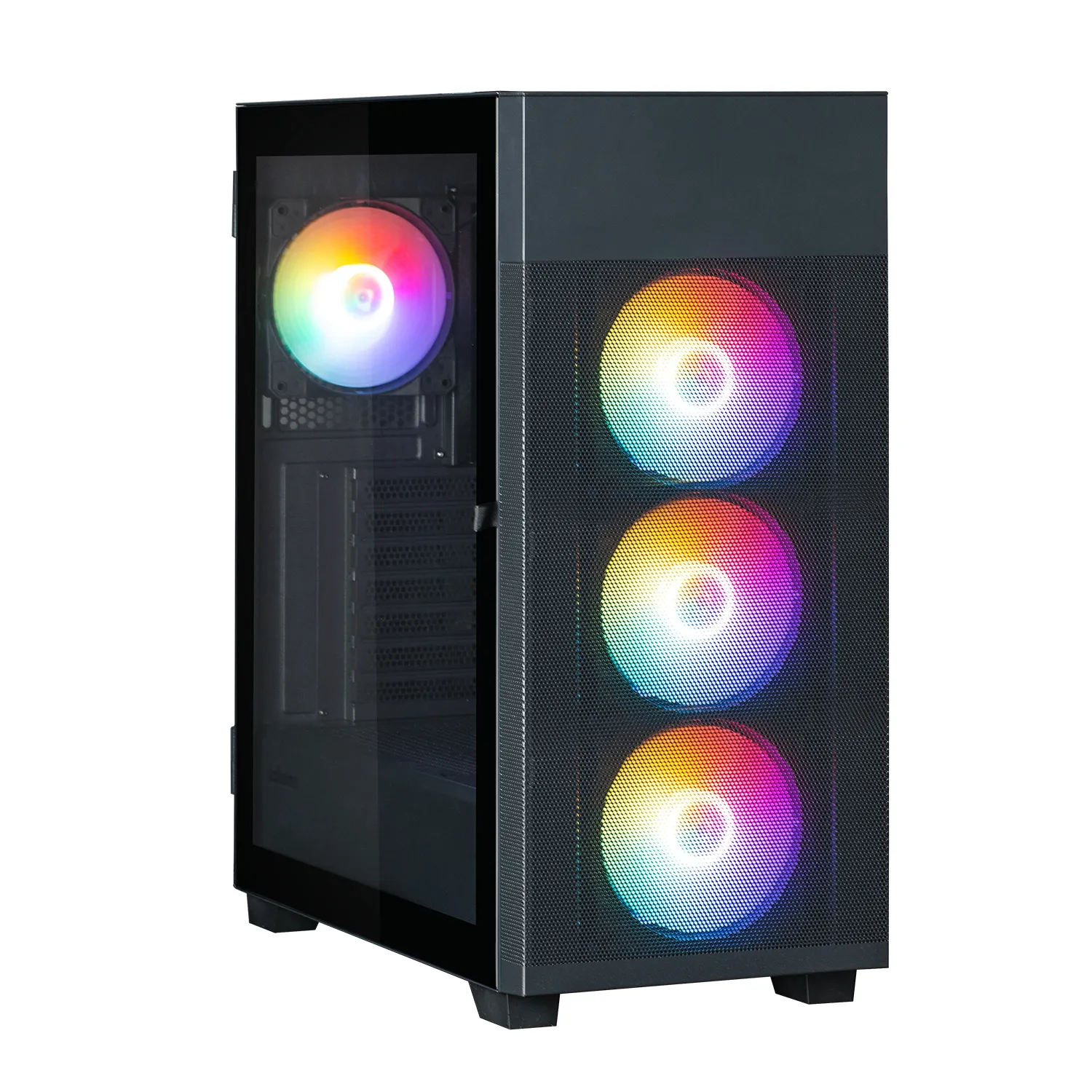mobilux-s5-neo-black Zalman S5 Neo Black ATX, FRGB Fan x4