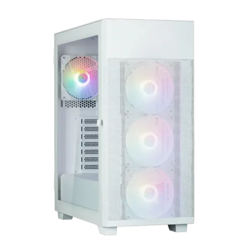 Zalman S5 Neo White ATX, FRGB Fan x4