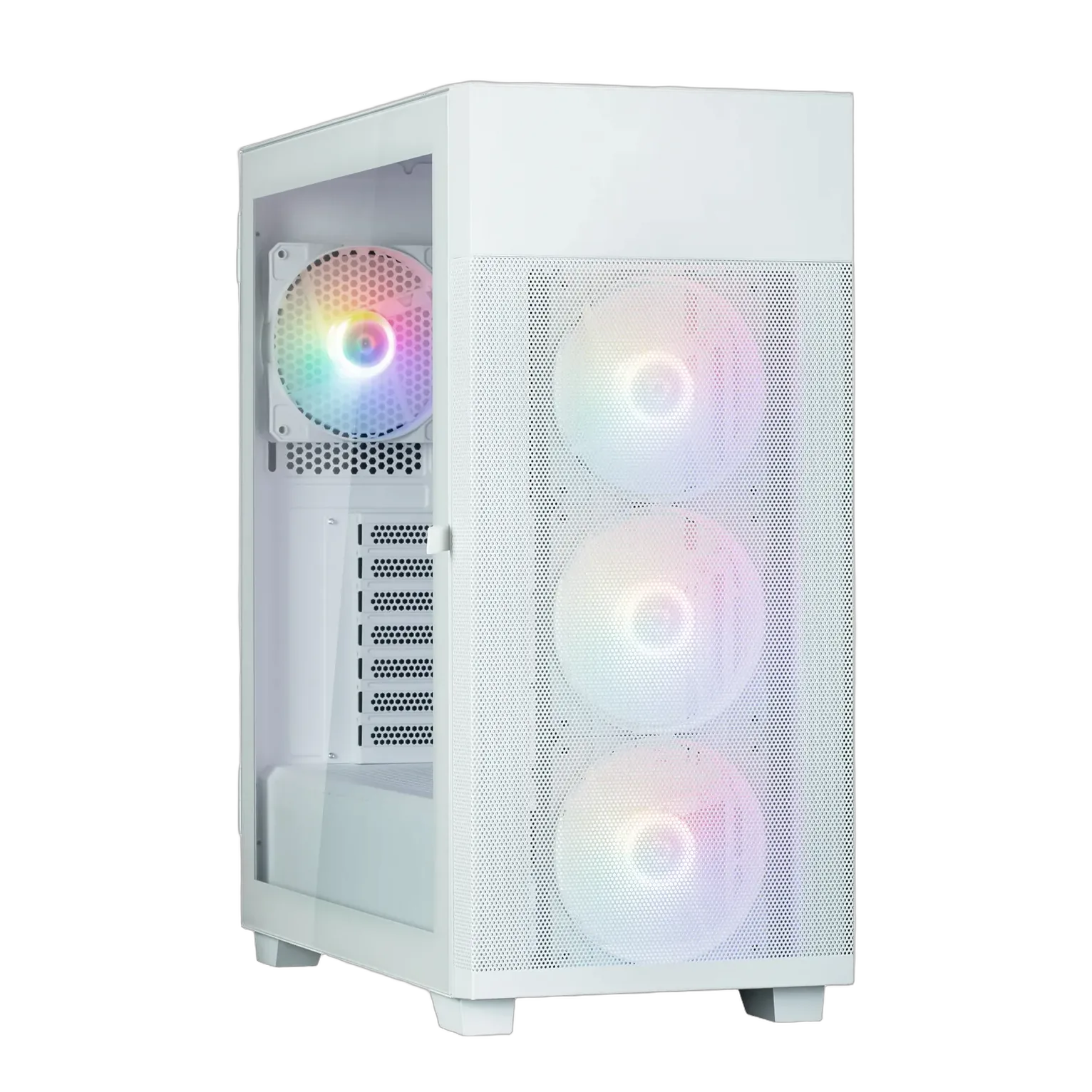mobilux-s5-neo-white Zalman S5 Neo White ATX, FRGB Fan x4