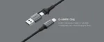 Orsen S8 2-IN-1 USB and Type-C 5A 1.5m black