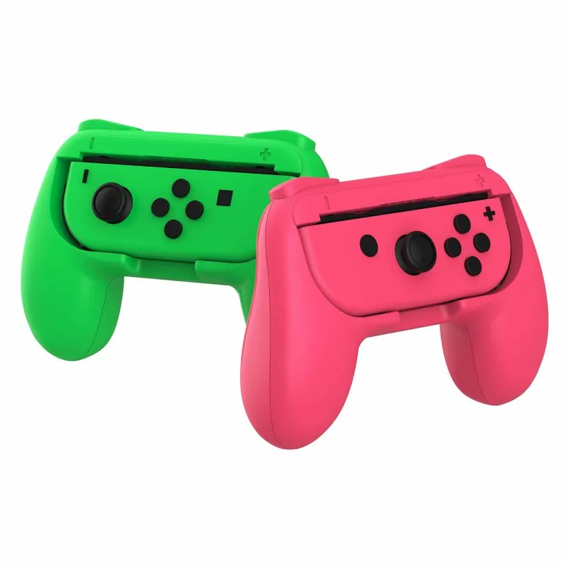 mobilux-sa5490-1 Subsonic Duo Control Grip Colorz Pink/Green for Switch