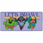 Subsonic SA5589-BS1Gaming Mouse Pad XXL Brawl Stars Legendary