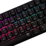 White Shark GK-004111 Shinobi 2 Red switch, Black US