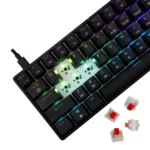 White Shark GK-004111 Shinobi 2 Red switch, Black US