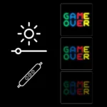 Manta SNL102MT Style Neon Lights GAME  OVER