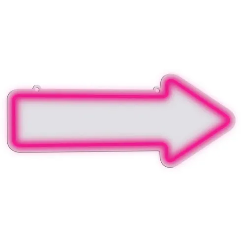 Manta SNL107PK Style Neon Lights ARROW  pink