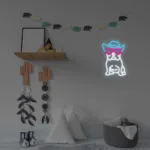 Manta SNL114MT Style Neon Lights BULDOG  WITH GLASSES