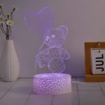 Manta SNL115RGB LED lamp Light decoration Heart RGB 3D