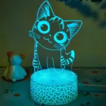 Manta SNL119RGB LED lamp Light decoration Animals RGB 3D