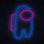 Manta SNL27BLT Style Neon Lights ASTRONAUT