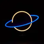 Manta SNL38BLT LED lamp Light decoration Planeta blue/white