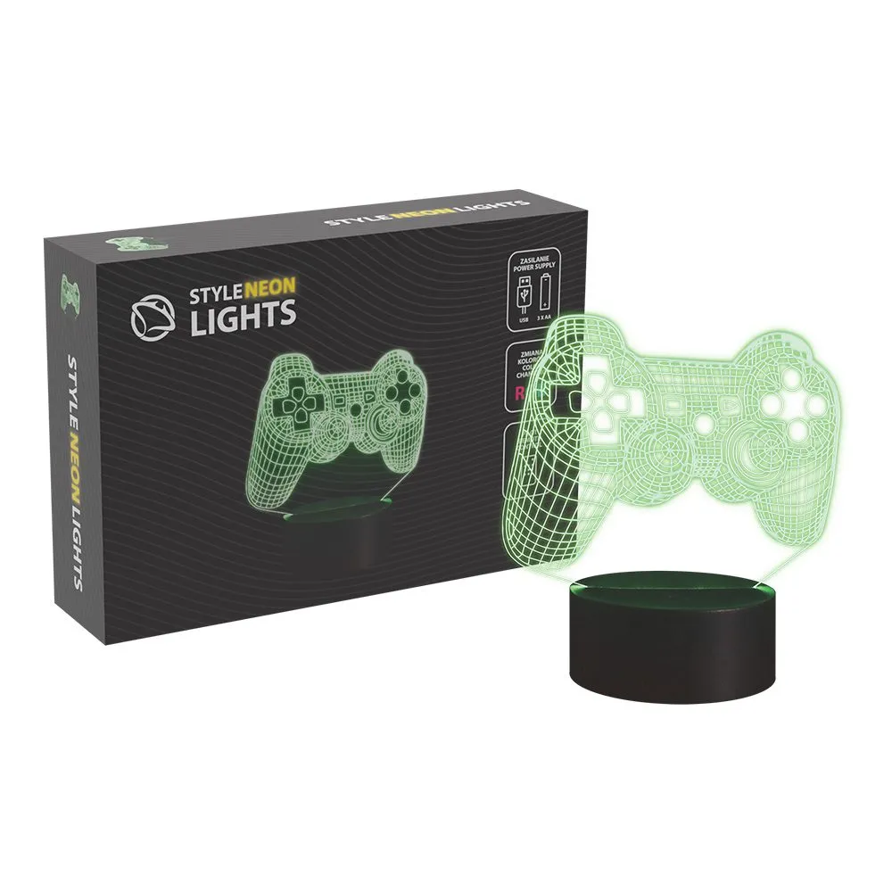mobilux-snl57rgb Manta SNL57RGB LED lamp Light decoration Gamepad RGB 3D