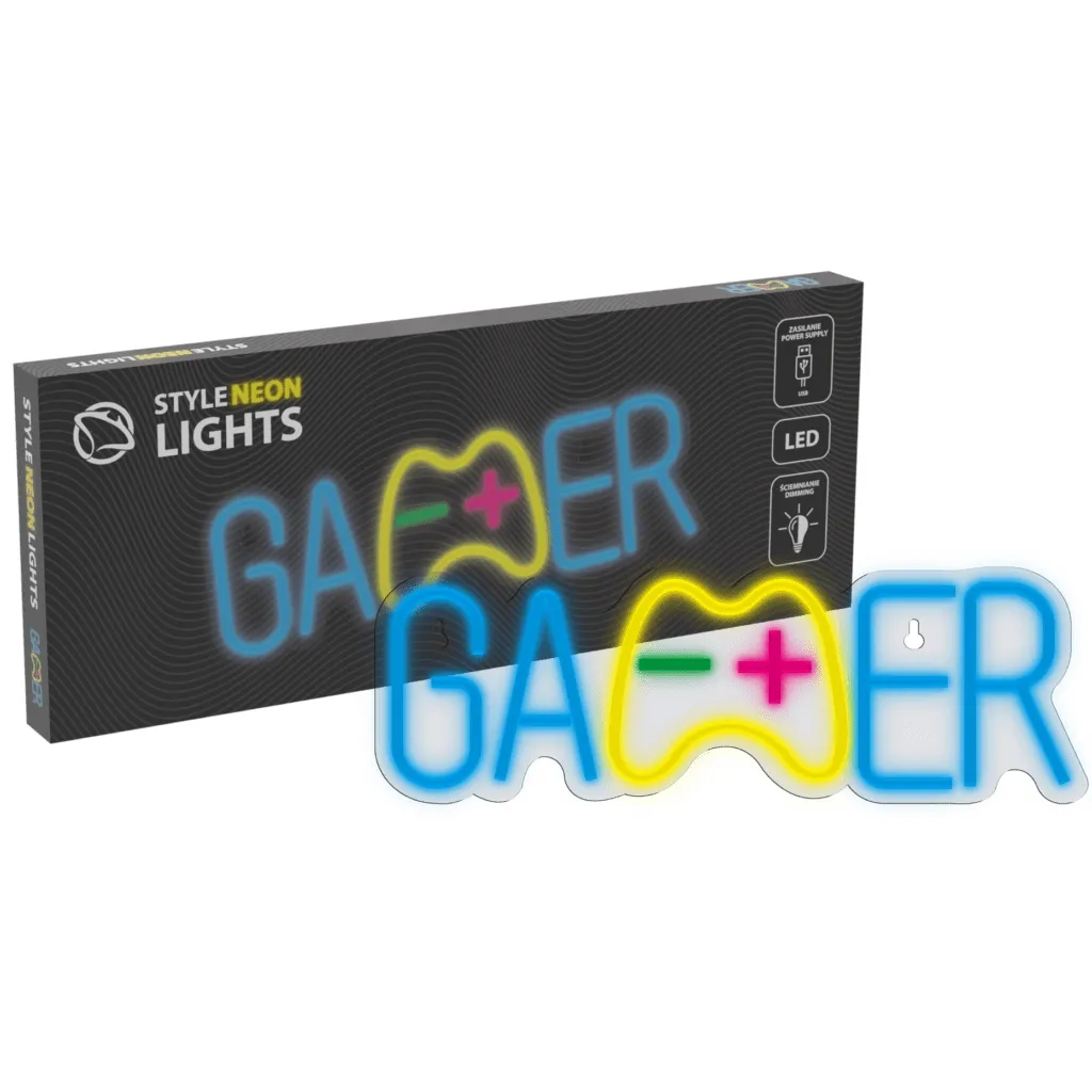 mobilux-snl62mt Manta SNL62MT Style Neon Lights GAMER