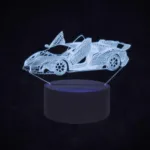 Manta SNL64RGB LED lamp Light decoration Car 3D RGB