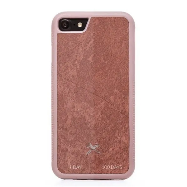 mobilux-sto004 Woodcessories Stone Collection EcoCase iPhone 7/8 canyon red sto004