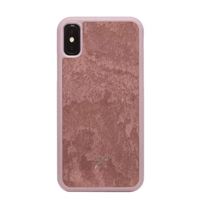 mobilux-sto055 Woodcessories Stone Collection EcoCase iPhone Xr canyon red sto055