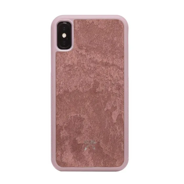 mobilux-sto058 Woodcessories Stone Collection EcoCase iPhone Xs Max canyon red sto058