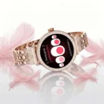 Stelio STSWL102GD LUSSO GEM AI Womens Smartwatch  + YES Bracelet, Gold