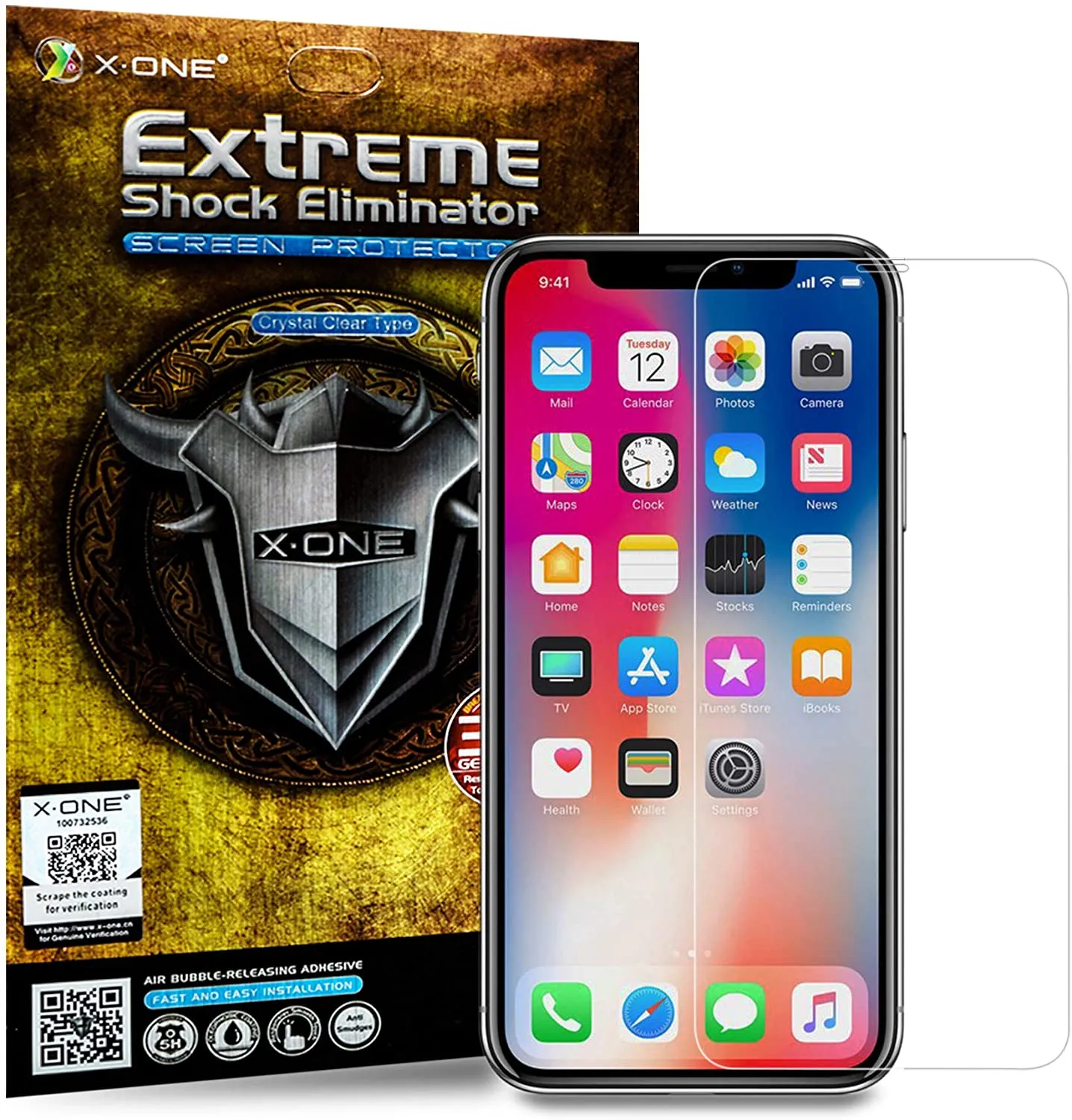mobilux-t-mlx43621 X-ONE Extreme Shock Eliminator for iPhone 7 Plus black