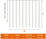 LED Light HEMER 300 LED Bright White