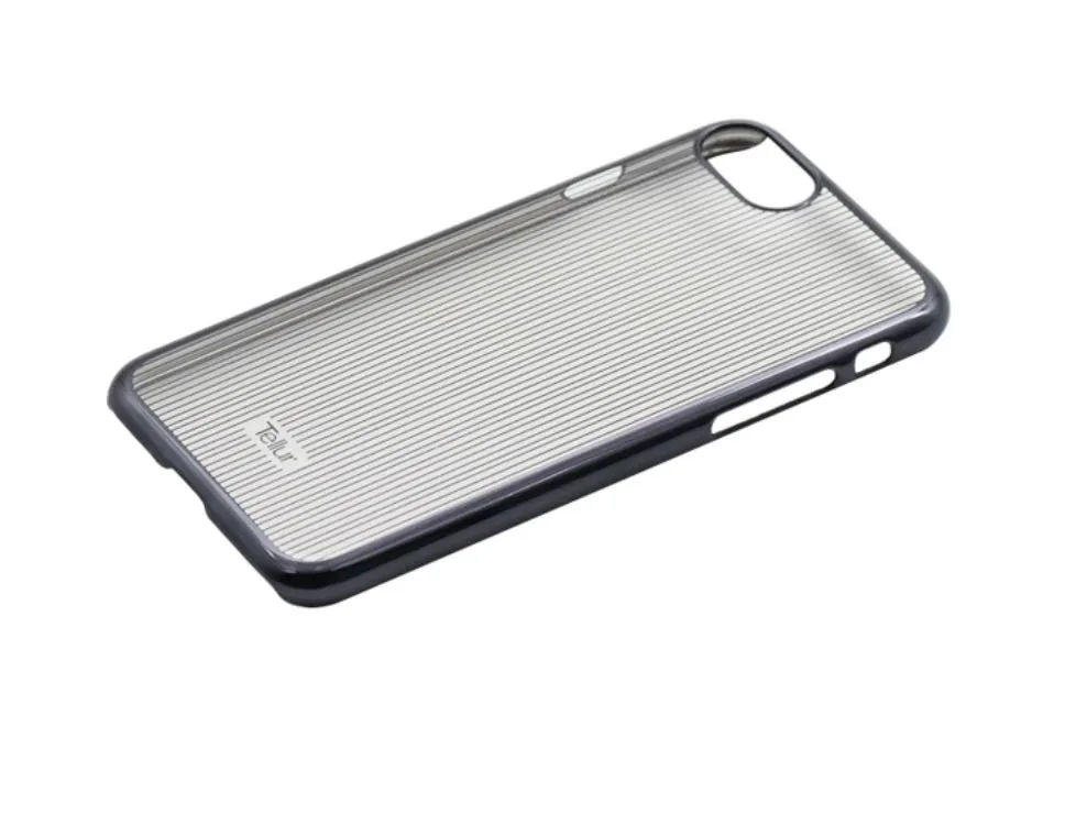 mobilux-tll113891 Tellur Cover Hard Case for iPhone 7 Vertical Stripes black