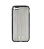 Tellur Cover Silicone for iPhone 7 Vertical Stripes black