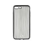 Tellur Cover Silicone for iPhone 7 Plus Vertical Stripes black