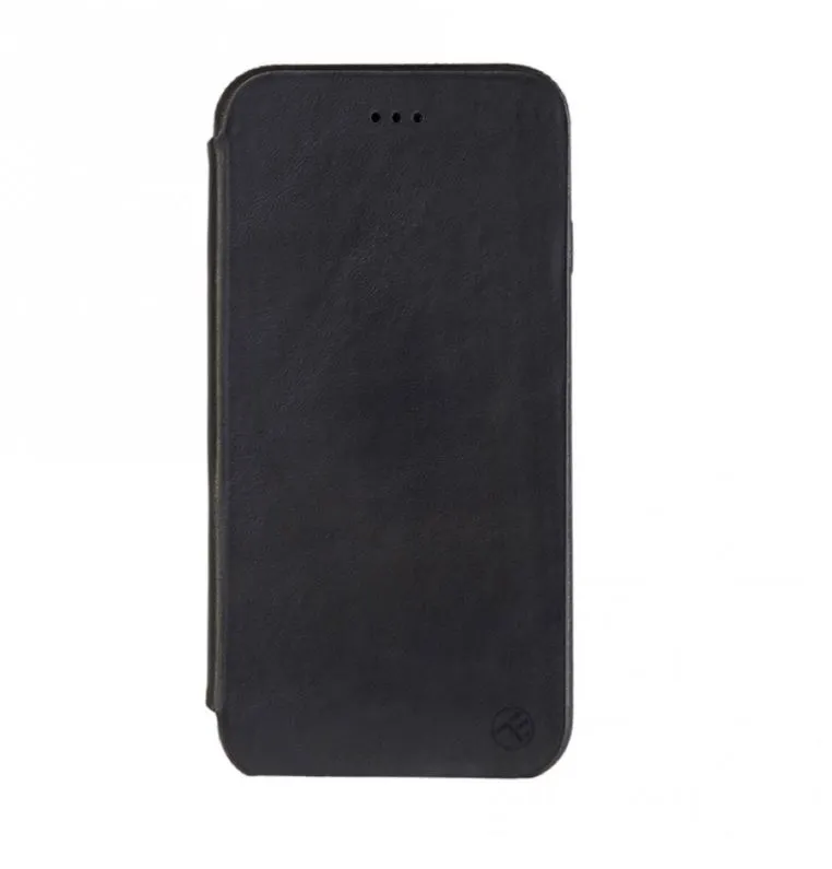 mobilux-tll118794 Tellur Book case Slim Genuine Leather for iPhone 7 Plus deep black