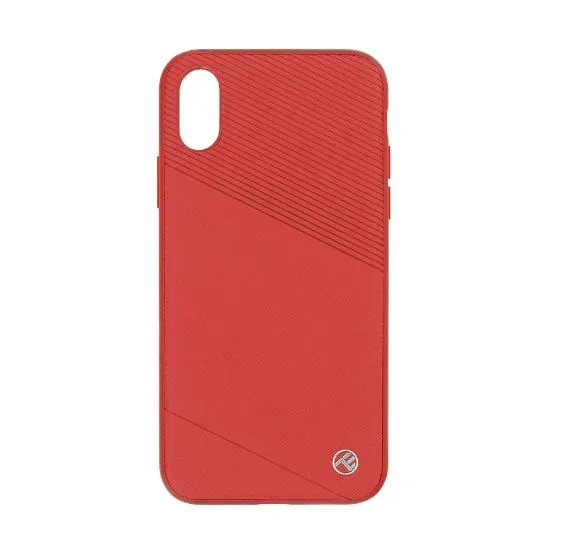 mobilux-tll121164 Tellur Cover Exquis for iPhone X/XS red